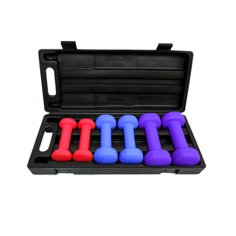 Set of 6 dumbbells