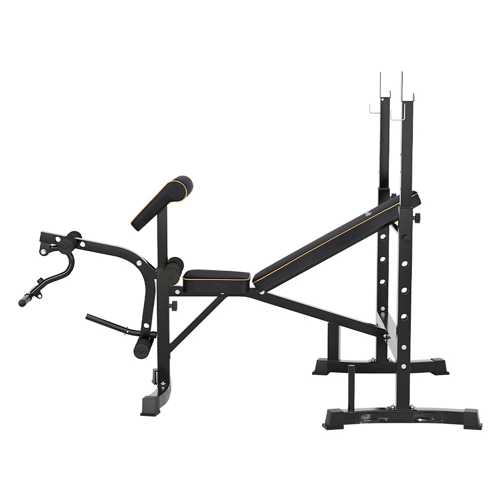 NNEDSZ Weight Bench 10 in 1 Bench Press Home Gym Station 330kg Capacity