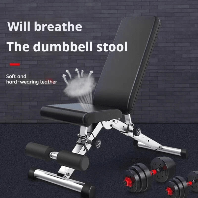 NNEOBA Foldable Multi-Function Dumbbell Bench Set