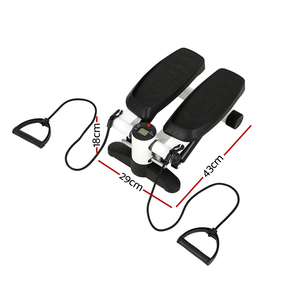 NNEDSZ Mini Stepper Resistance Rope Aerobic Step Trainer Home Workout 150KG