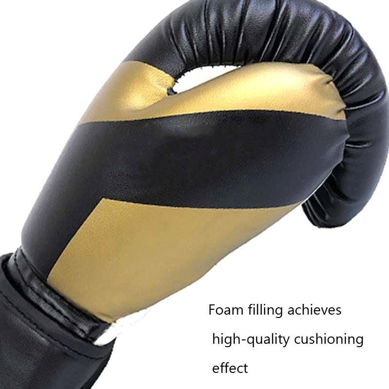 NNEDSZ Professional Boxing Gloves For Adult Training - 10Oz Muay Thai Fighting - Red