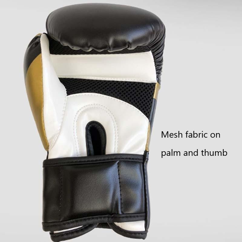 NNEDSZ Professional Boxing Gloves For Adult Training - 10Oz Muay Thai Fighting - Red
