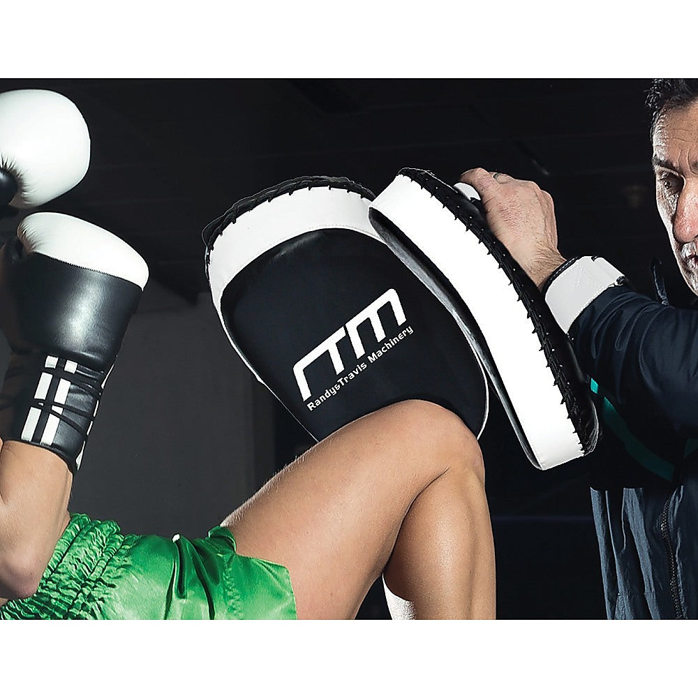 NNEDSZ MMA Kick Boxing Pads Curved Strike Shield Punching Bag Focus Arm Muay Thai