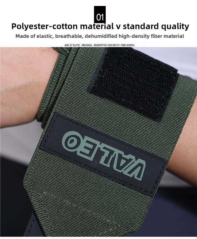 NNEDSZ 1 Pair Yellow Heavy-Duty Gym Wrist Wraps for Weightlifting, Powerlifting, and Injury Prevention