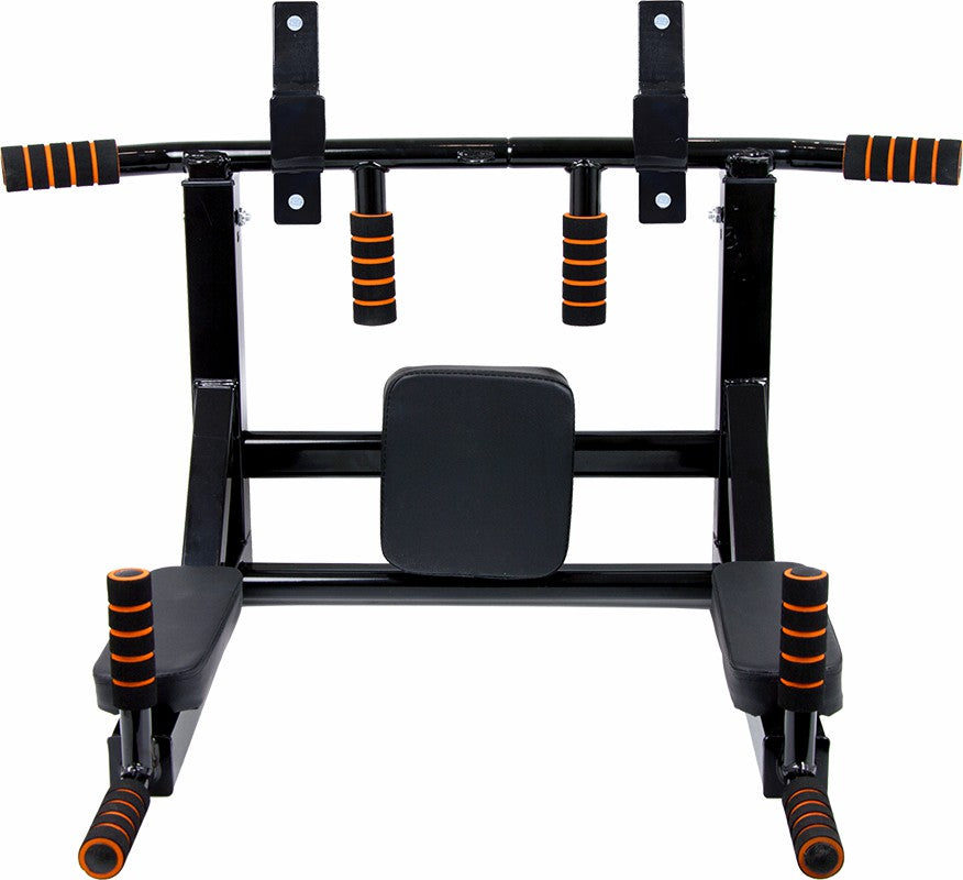 NNEDSZ Duty Wall Mounted Power Station - Knee Raise - Pull Up - Chin Up -Dips Bar