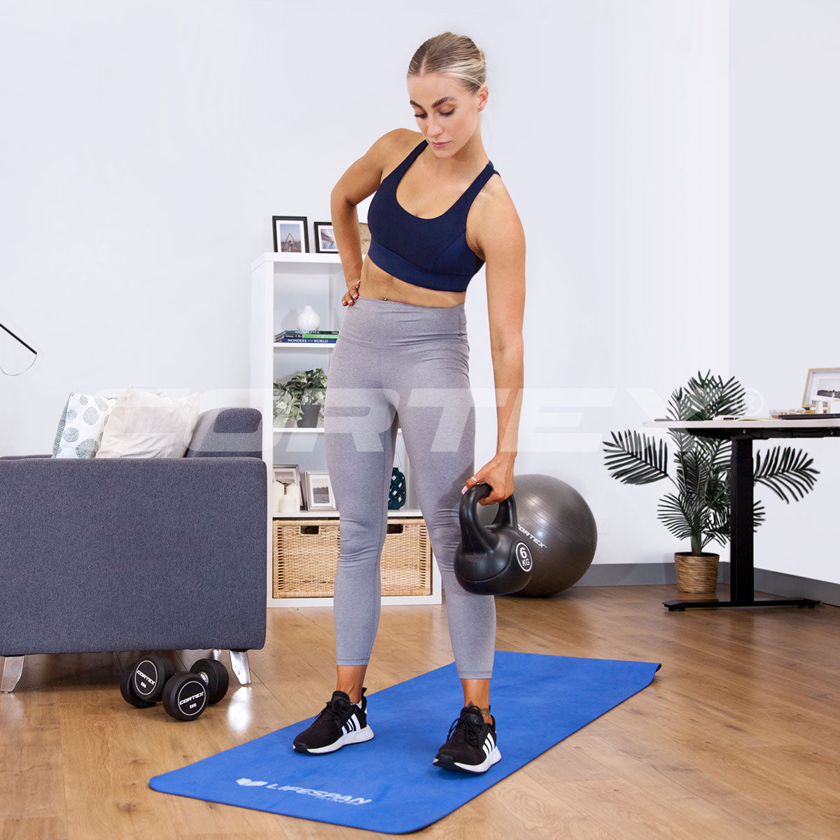 NNEDSZ 16kg Standard Kettlebell