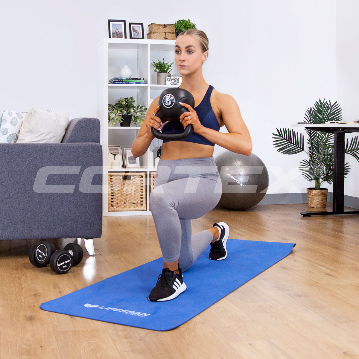 NNEDSZ 16kg Standard Kettlebell