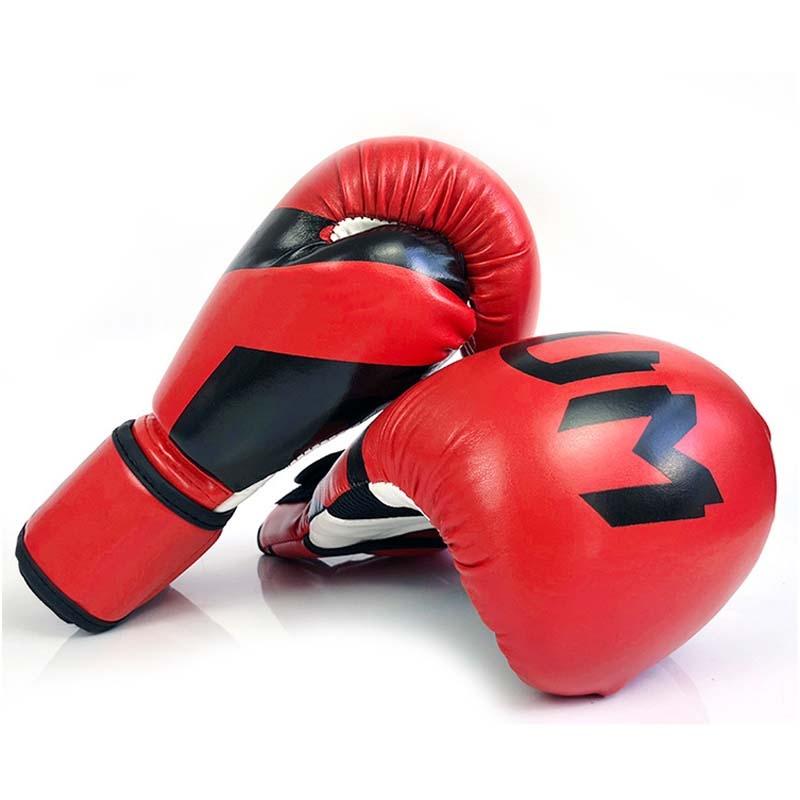 NNEDSZ Professional Boxing Gloves For Adult Training - 10Oz Muay Thai Fighting - Red