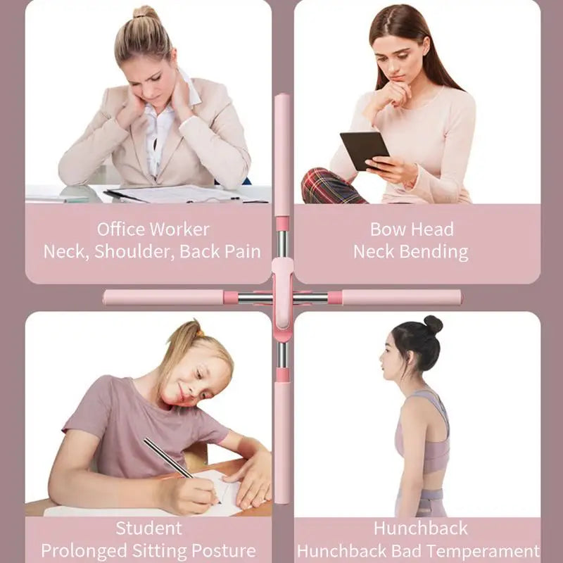 NNEOBA Yoga Stick Hunchback Corrector – 80cm Adjustable